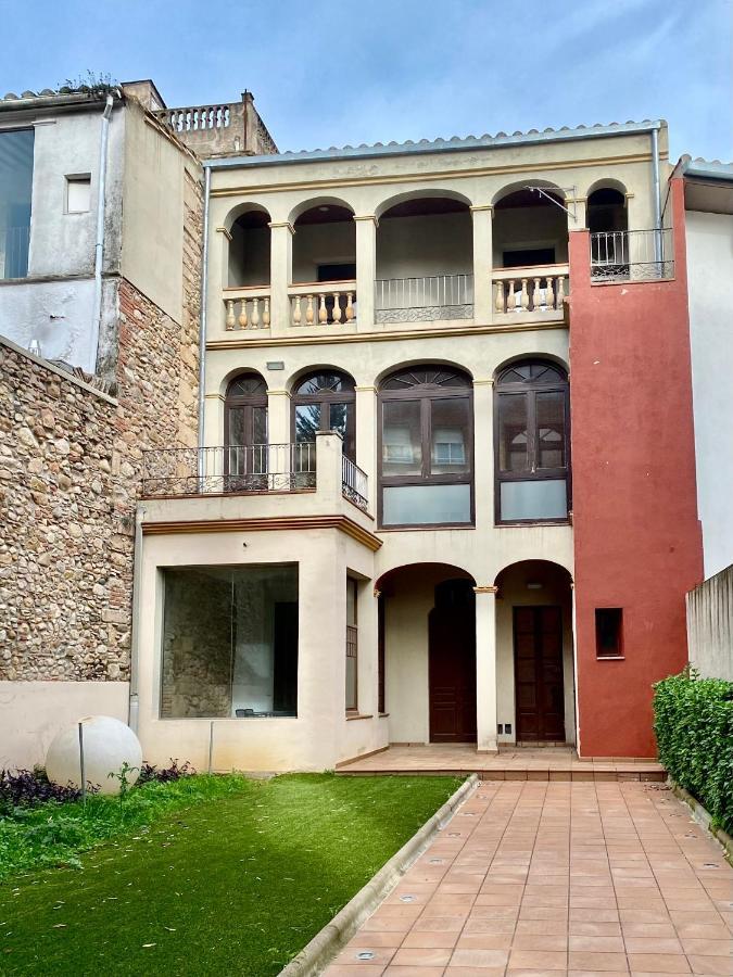 Ca N'Arago, Edificio Modernista Del Arquitecto Rafael Maso Apartment Santa Coloma De Farners Bagian luar foto