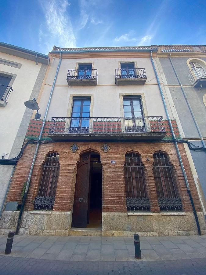 Ca N'Arago, Edificio Modernista Del Arquitecto Rafael Maso Apartment Santa Coloma De Farners Bagian luar foto
